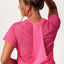 Pink Jersey/Mesh T-Shirt