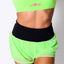Black/Neon Green Mesh Shorts