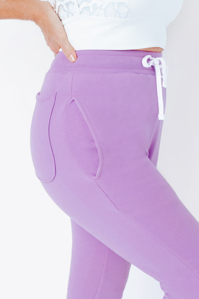 Purple Jogger Pants