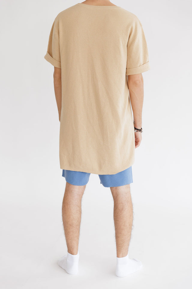 Ephina AW21 Collection Chamois Oversized T-Shirt - SewSewYou