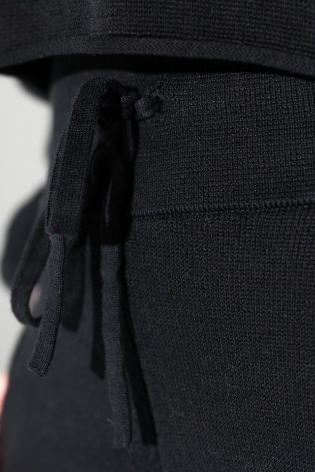 honestlyautumn Knitwear AW22 Black Lounge Pants - SewSewYou