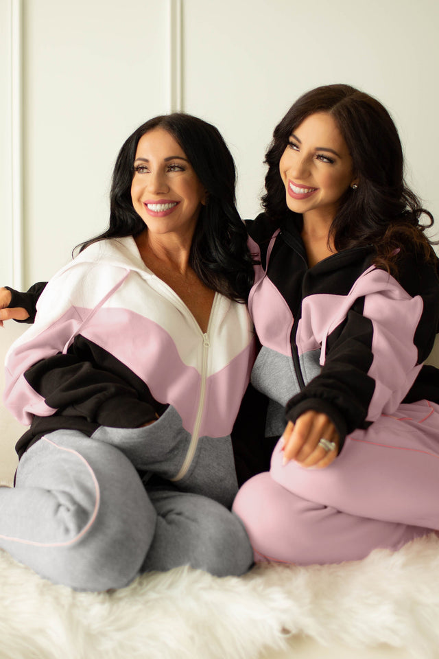 tWinning w/ Dawn & Cher AW22 Pink Jogger Pants - SewSewYou