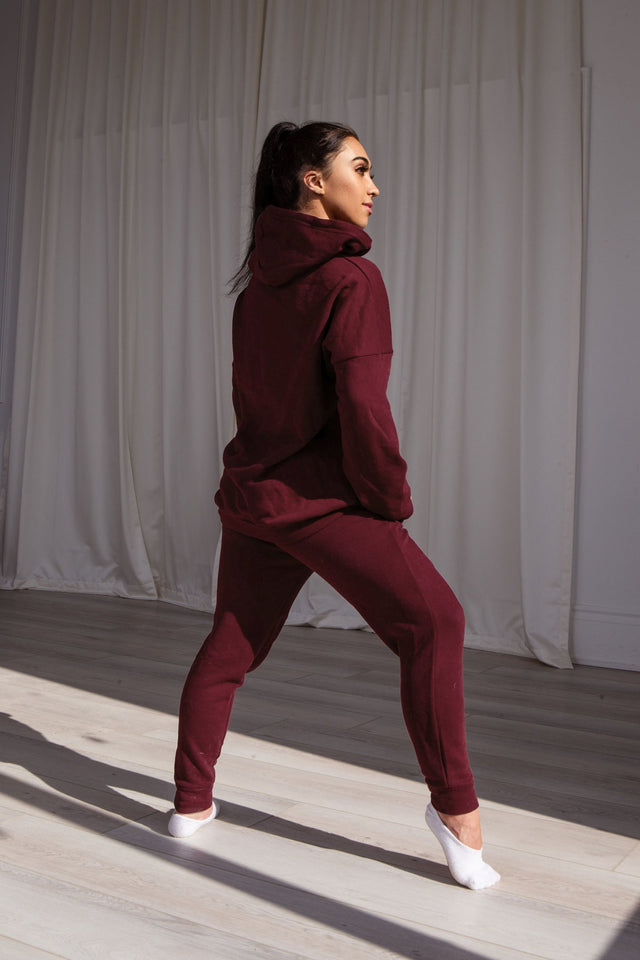 Unstoppable Me SS22 Maroon Jogger Pants - SewSewYou