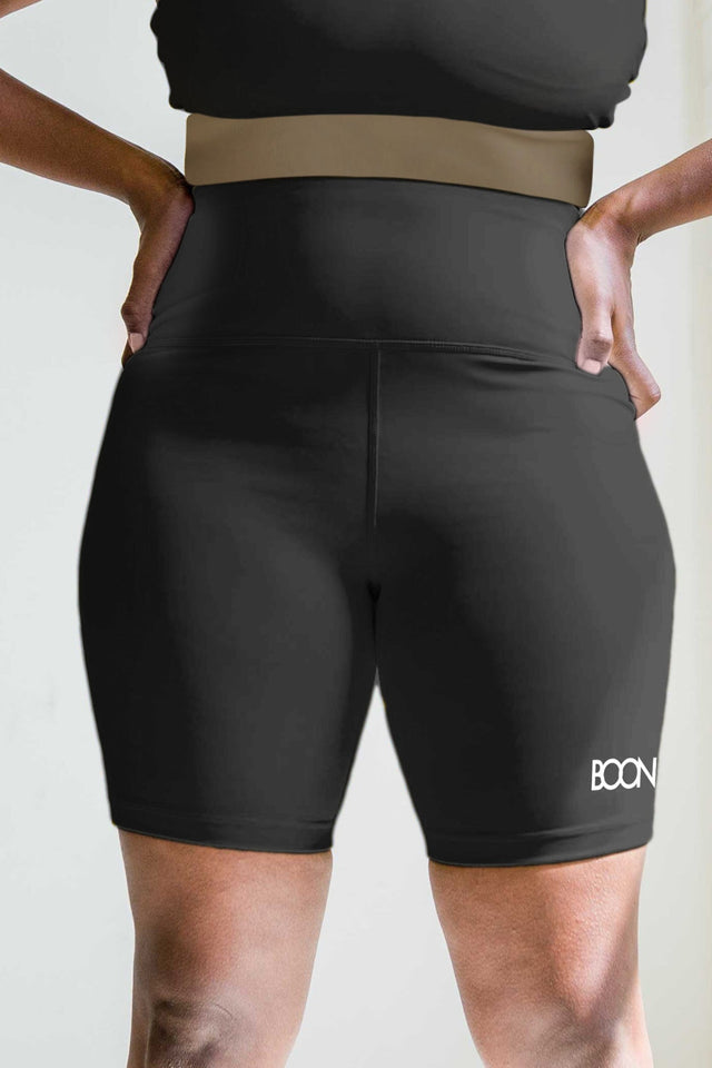 BOON SS22 Black Biker Shorts