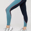 Impulse Collection Navy Curved Side Panel Leggings